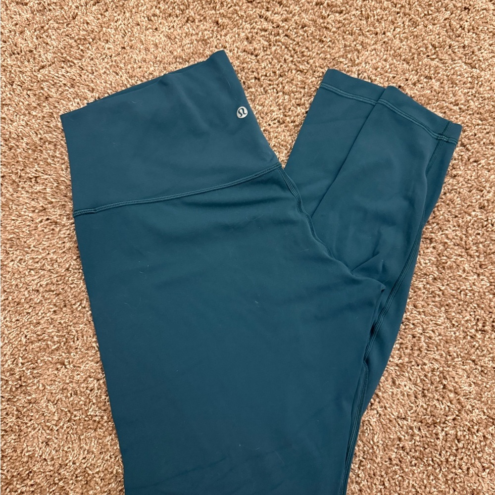Lululemon Athletica Teal Leggings